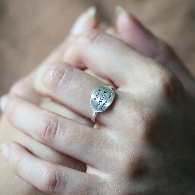 behind the message | don't postpone your joy