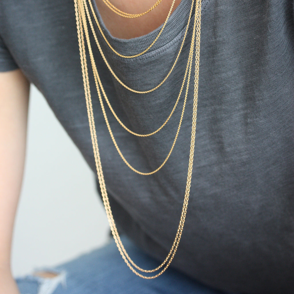 tips + tricks  necklace layering – Christina Kober