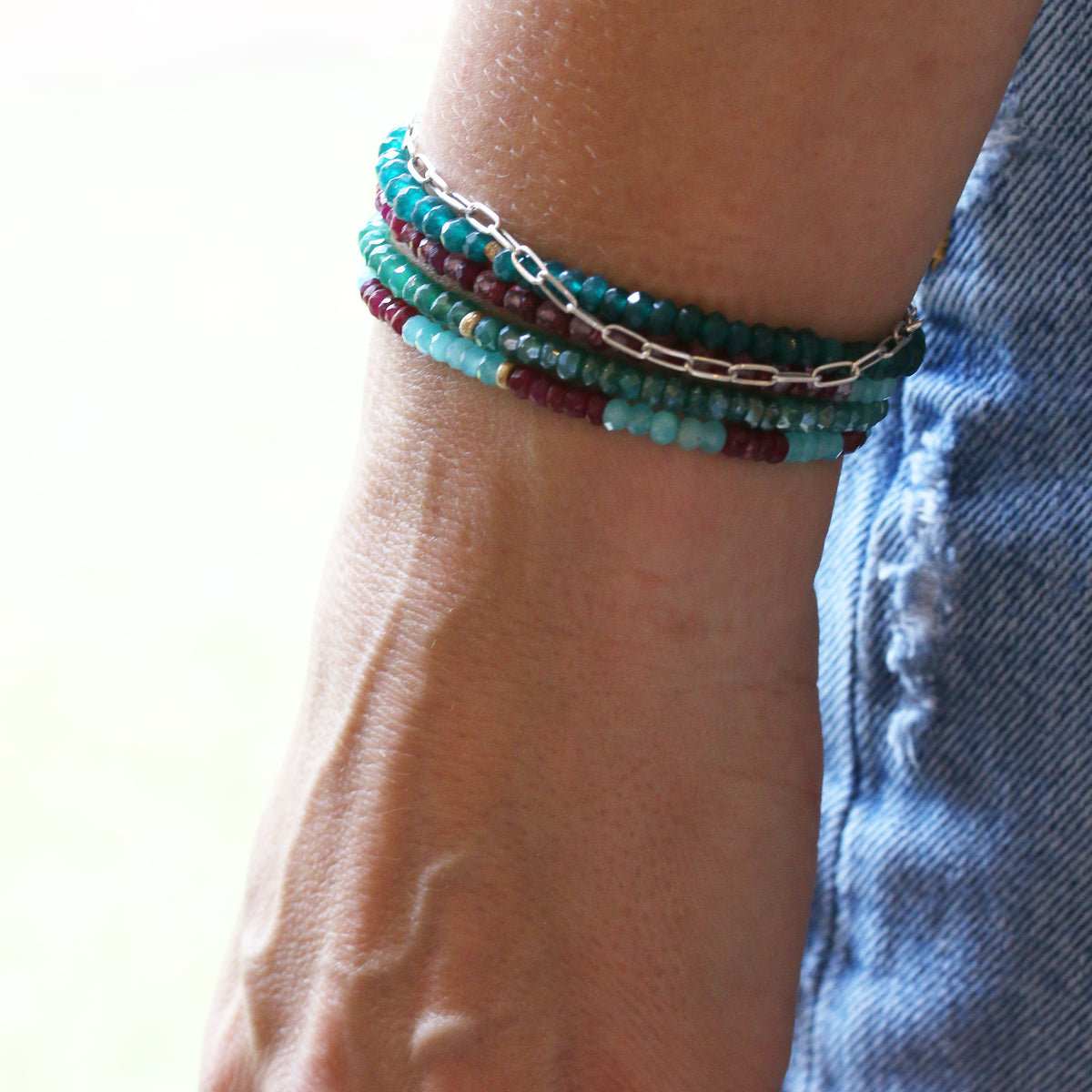 A DAY IN CAPRI | LIMITED EDITION GEM BRACELET