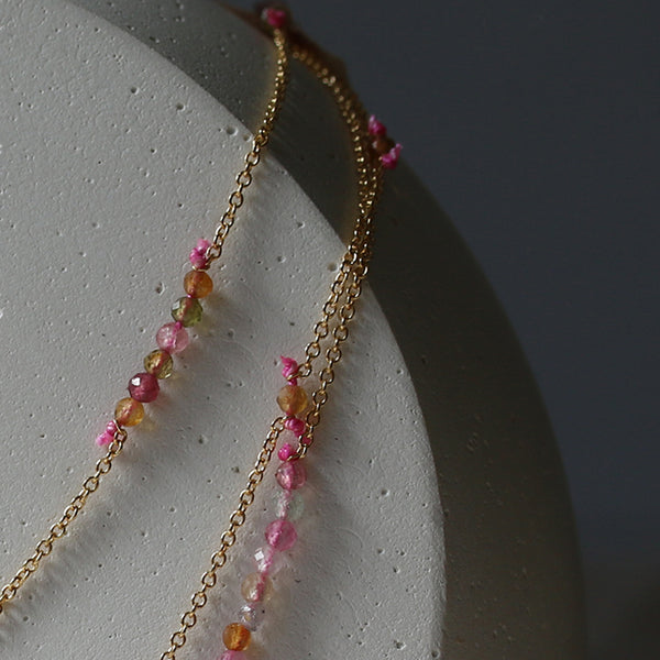 AUTUMN SPELL BONBON GEMSTONE NECKLACE