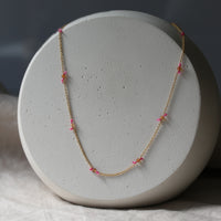 AUTUMN SPELL BONBON GEMSTONE NECKLACE
