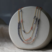 AUTUMN SUNSET BONBON GEMSTONE NECKLACE