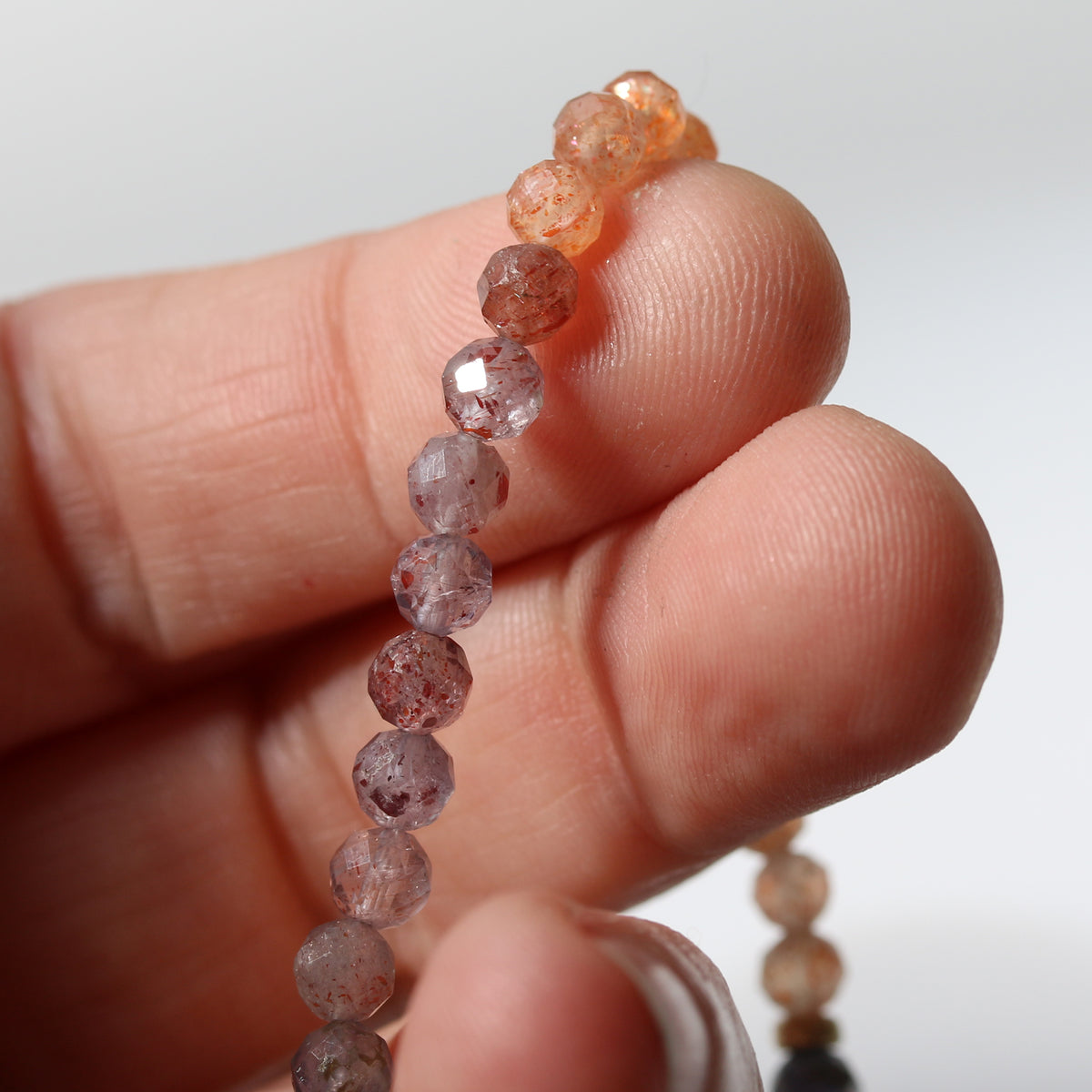 AUTUMN SUNSET | IOLITE + SUNSTONE LIMITED EDITION GEM BRACELET