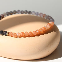 AUTUMN SUNSET | IOLITE + SUNSTONE LIMITED EDITION GEM BRACELET