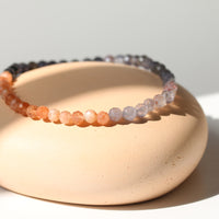 AUTUMN SUNSET | IOLITE + SUNSTONE LIMITED EDITION GEM BRACELET