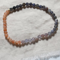 AUTUMN SUNSET | IOLITE + SUNSTONE LIMITED EDITION GEM BRACELET