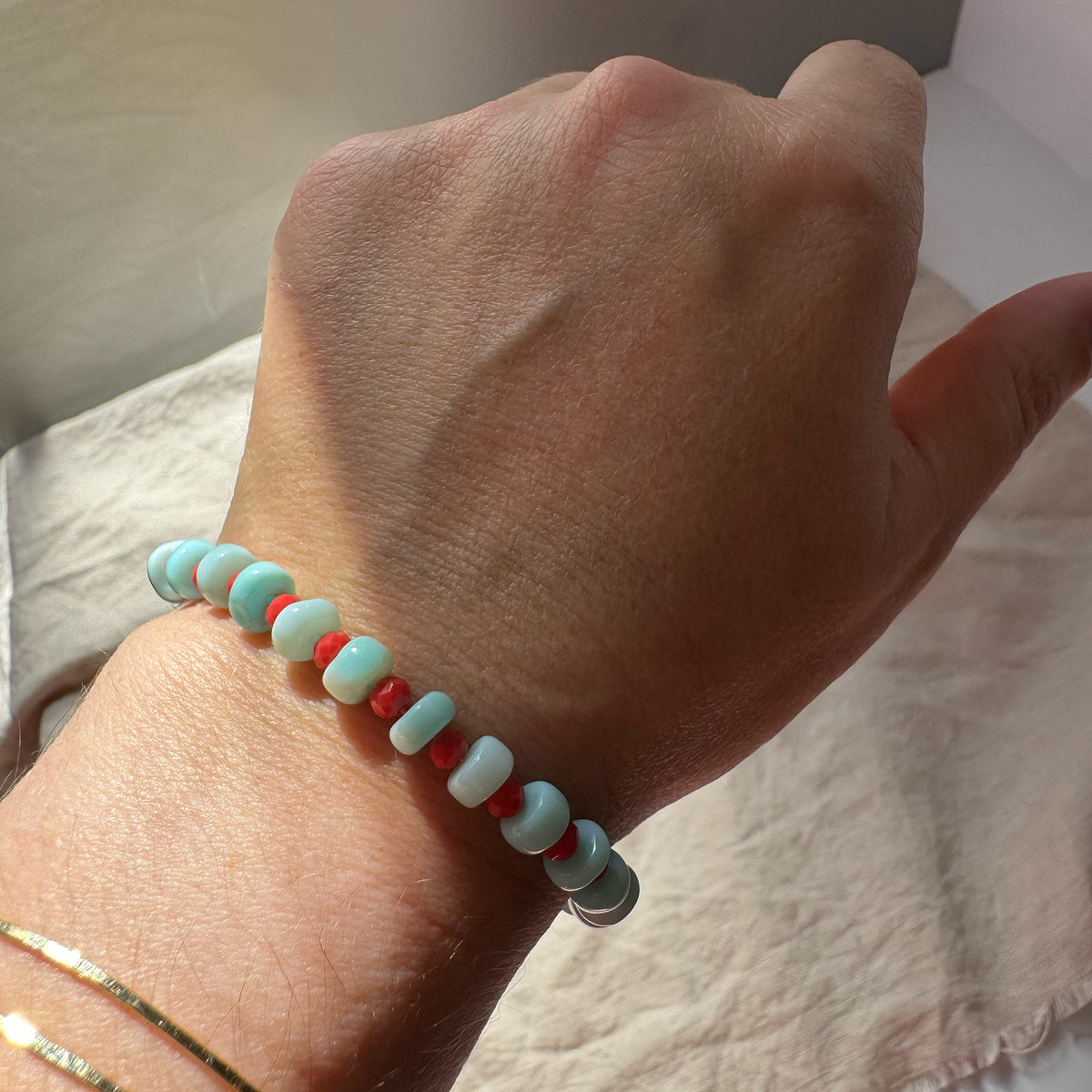 AZURE ROUGE | LIMITED EDITION GEMSTONE BRACELET