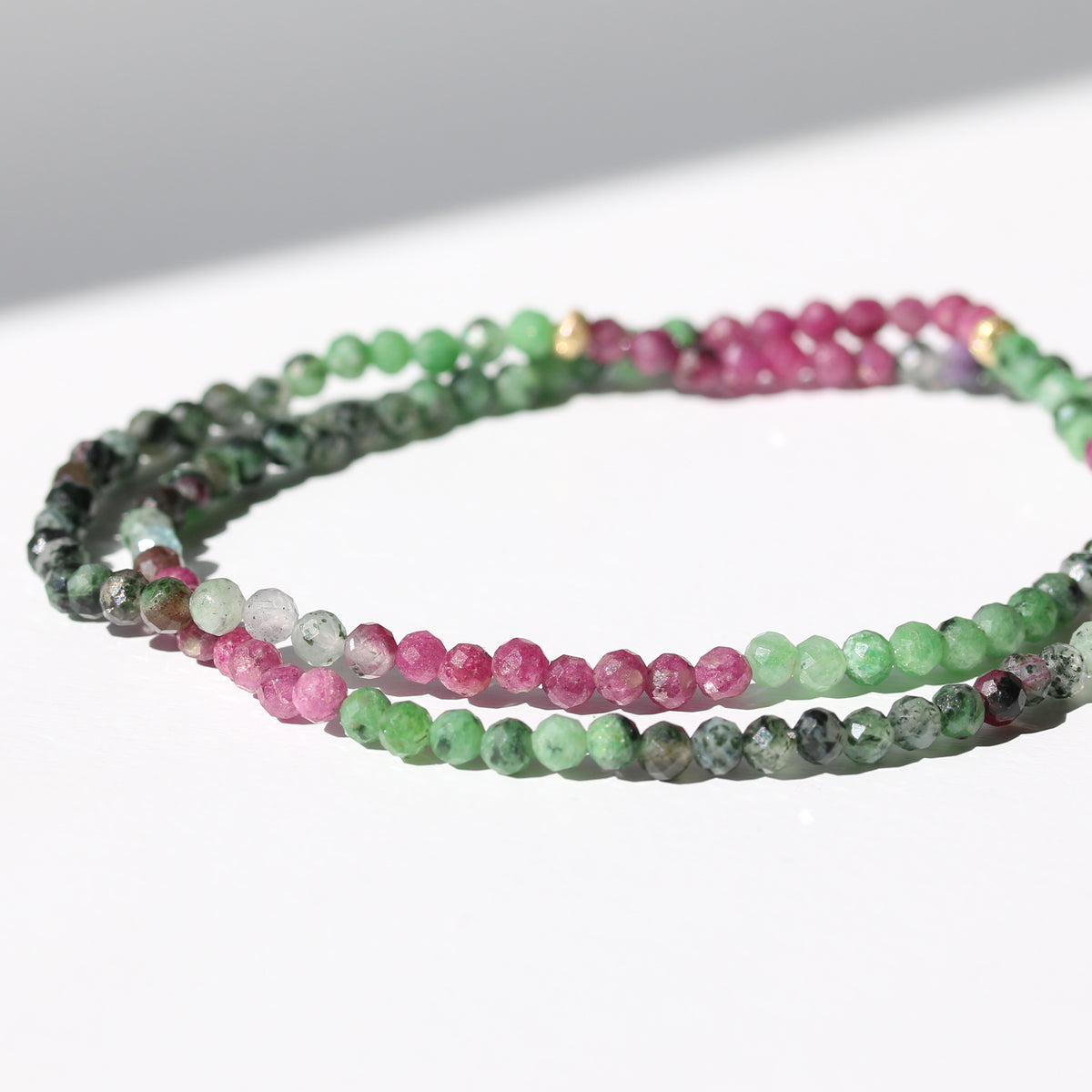 ENCHANTED ORCHARD | RUBY ZOISITE LIMITED EDITION GEM BRACELET