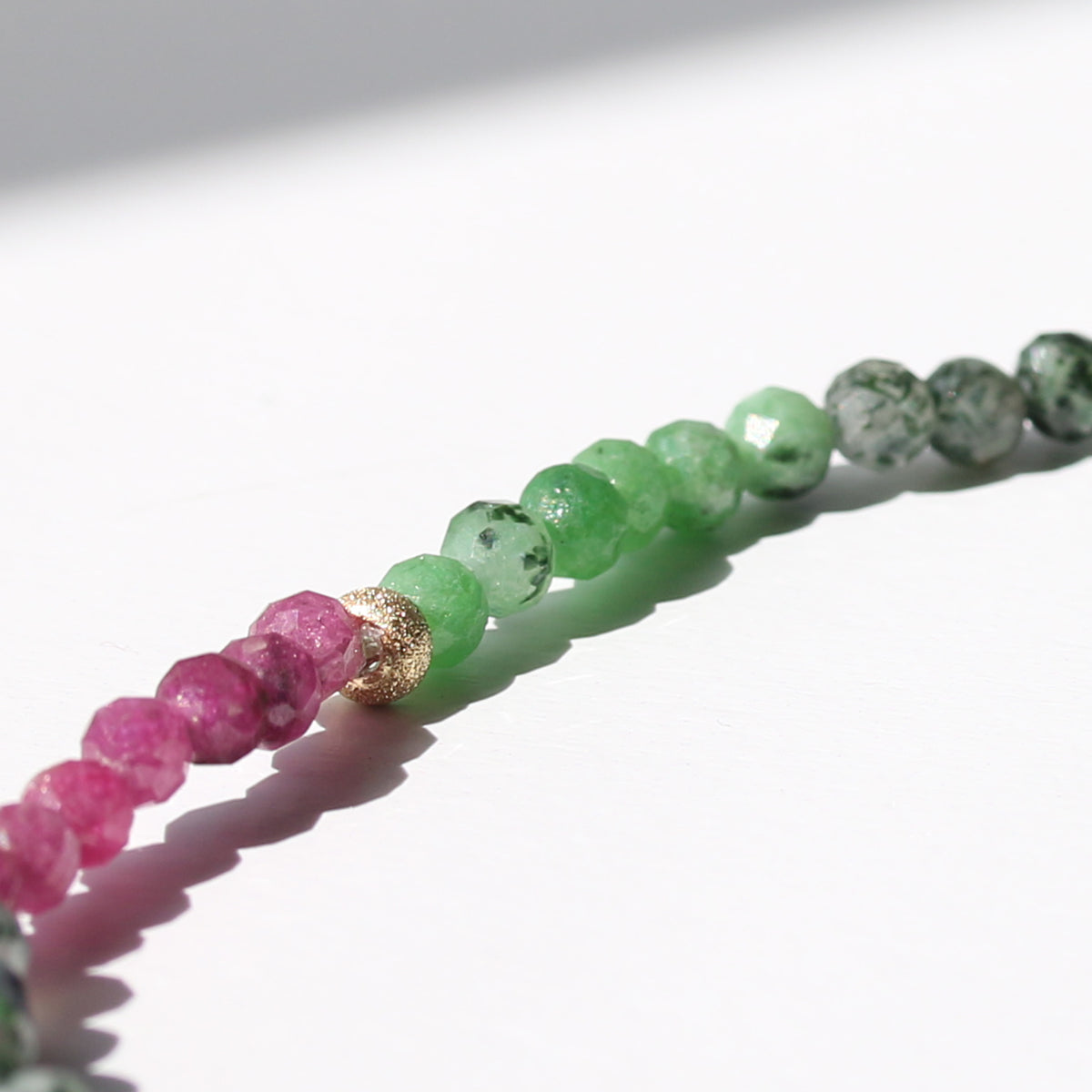 ENCHANTED ORCHARD | RUBY ZOISITE LIMITED EDITION GEM BRACELET