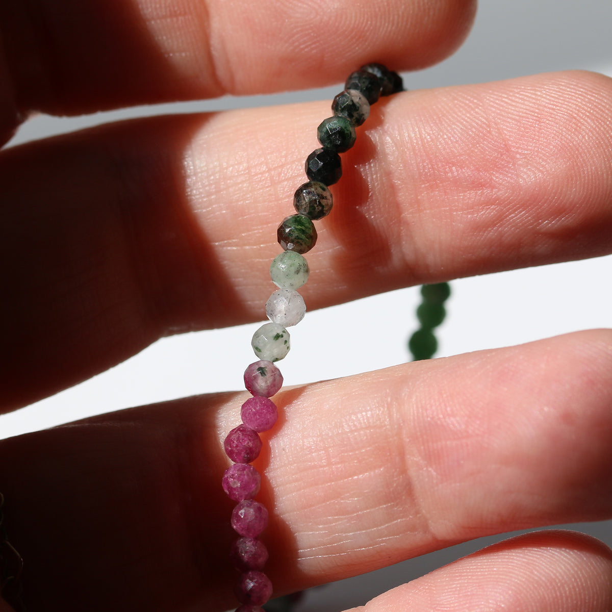 ENCHANTED ORCHARD | RUBY ZOISITE LIMITED EDITION GEM BRACELET