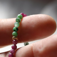 ENCHANTED ORCHARD | RUBY ZOISITE LIMITED EDITION GEM BRACELET