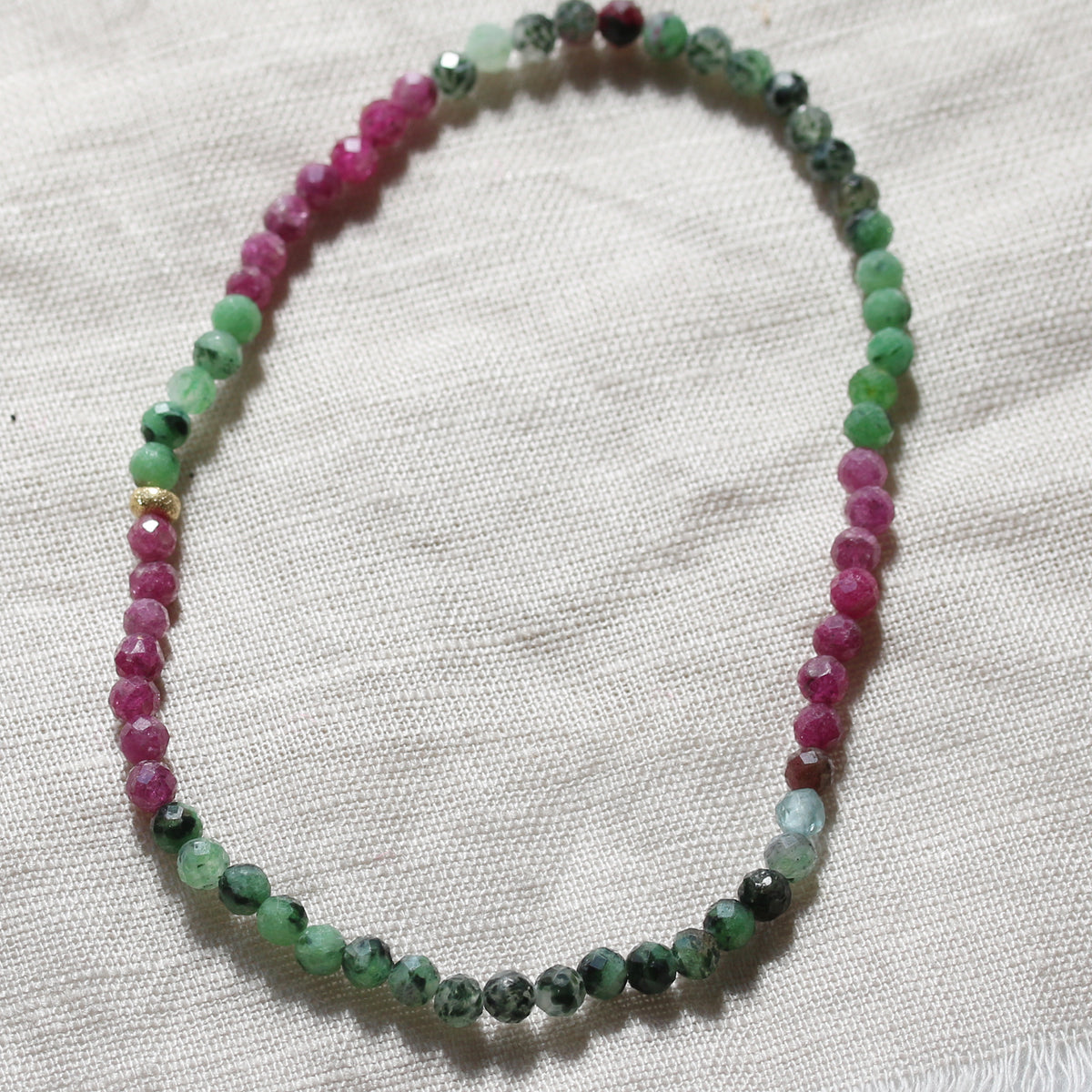 ENCHANTED ORCHARD | RUBY ZOISITE LIMITED EDITION GEM BRACELET