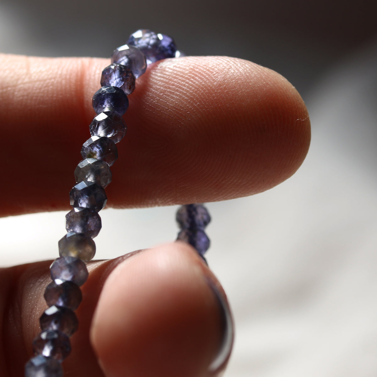 MOONLIT PATH | IOLITE LIMITED EDITION GEM BRACELET