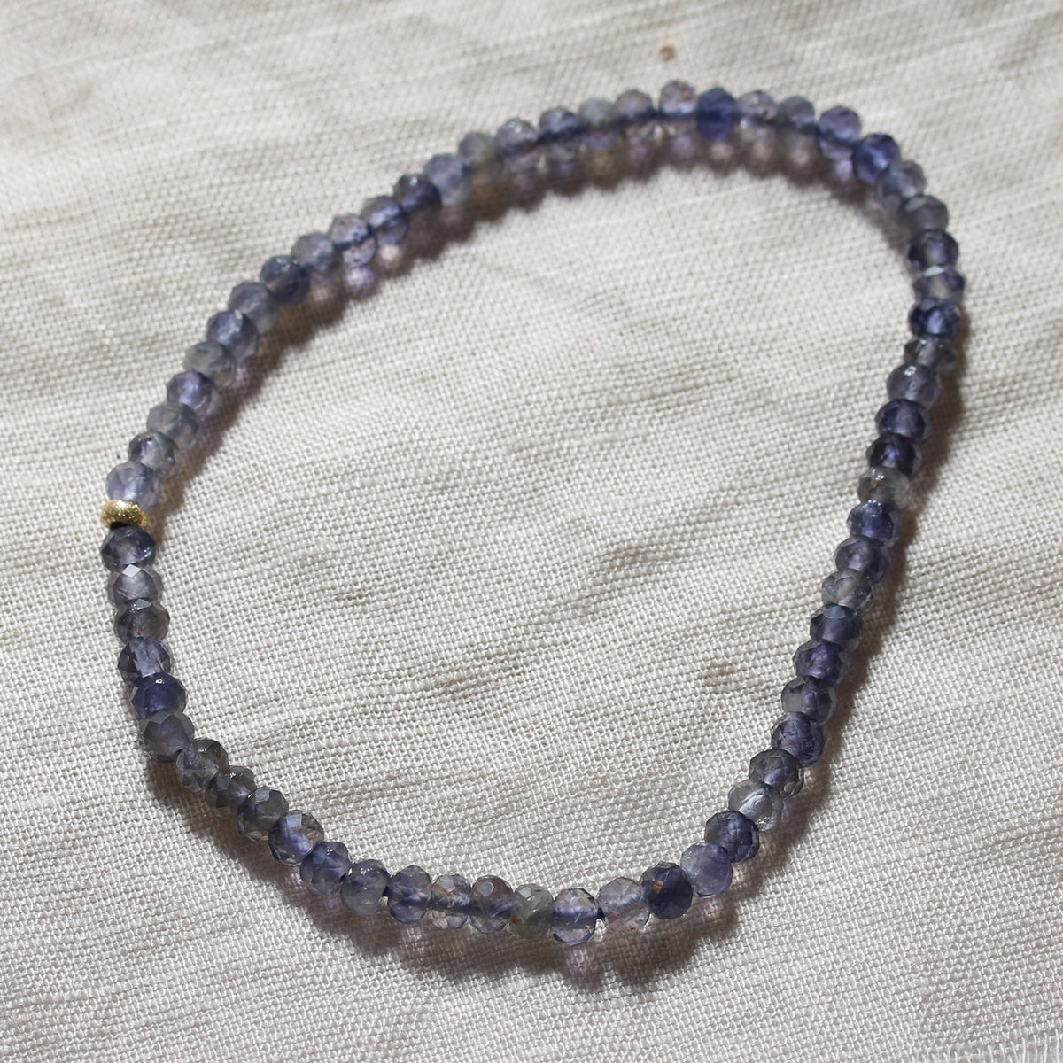 MOONLIT PATH | IOLITE LIMITED EDITION GEM BRACELET