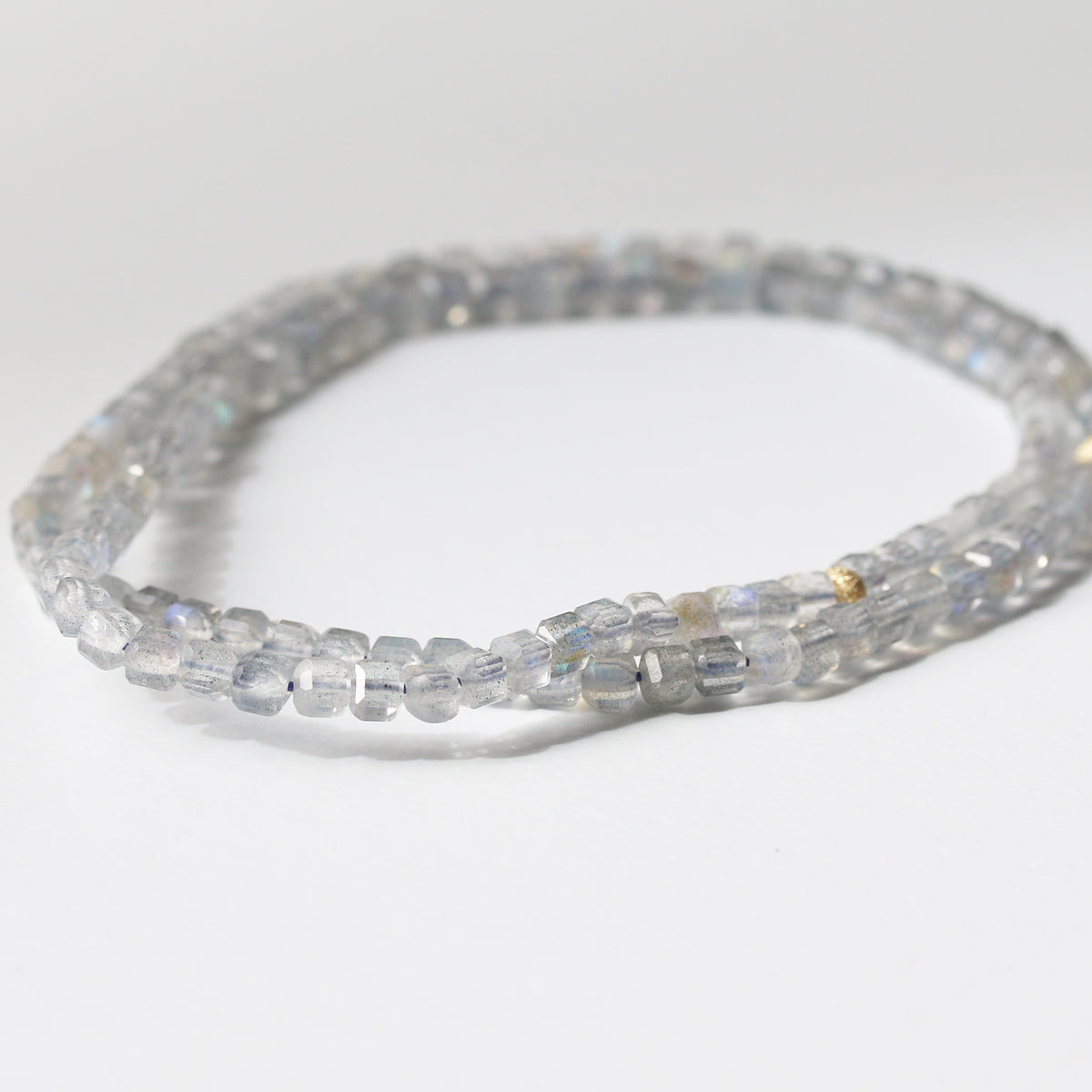MORNING FROST | LABRADORITE LIMITED EDITION GEM BRACELET
