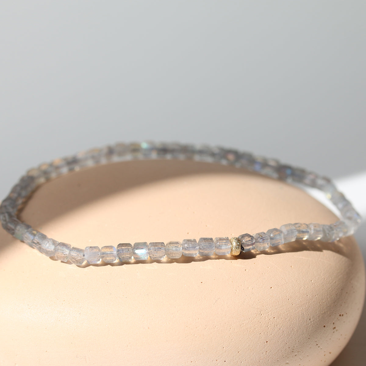 MORNING FROST | LABRADORITE LIMITED EDITION GEM BRACELET