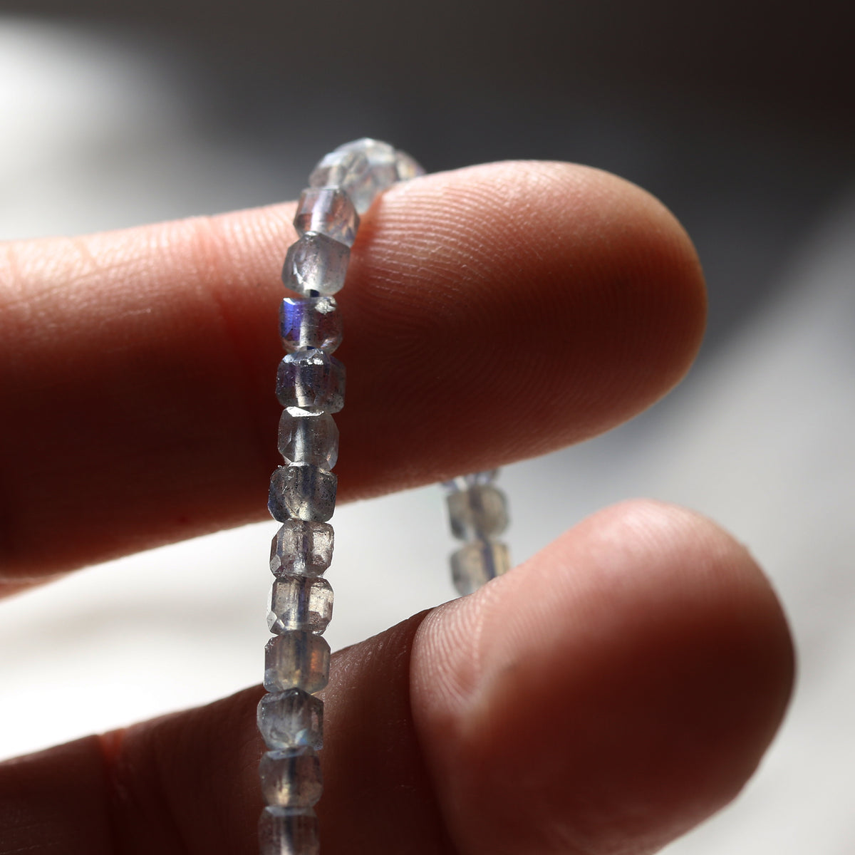 MORNING FROST | LABRADORITE LIMITED EDITION GEM BRACELET