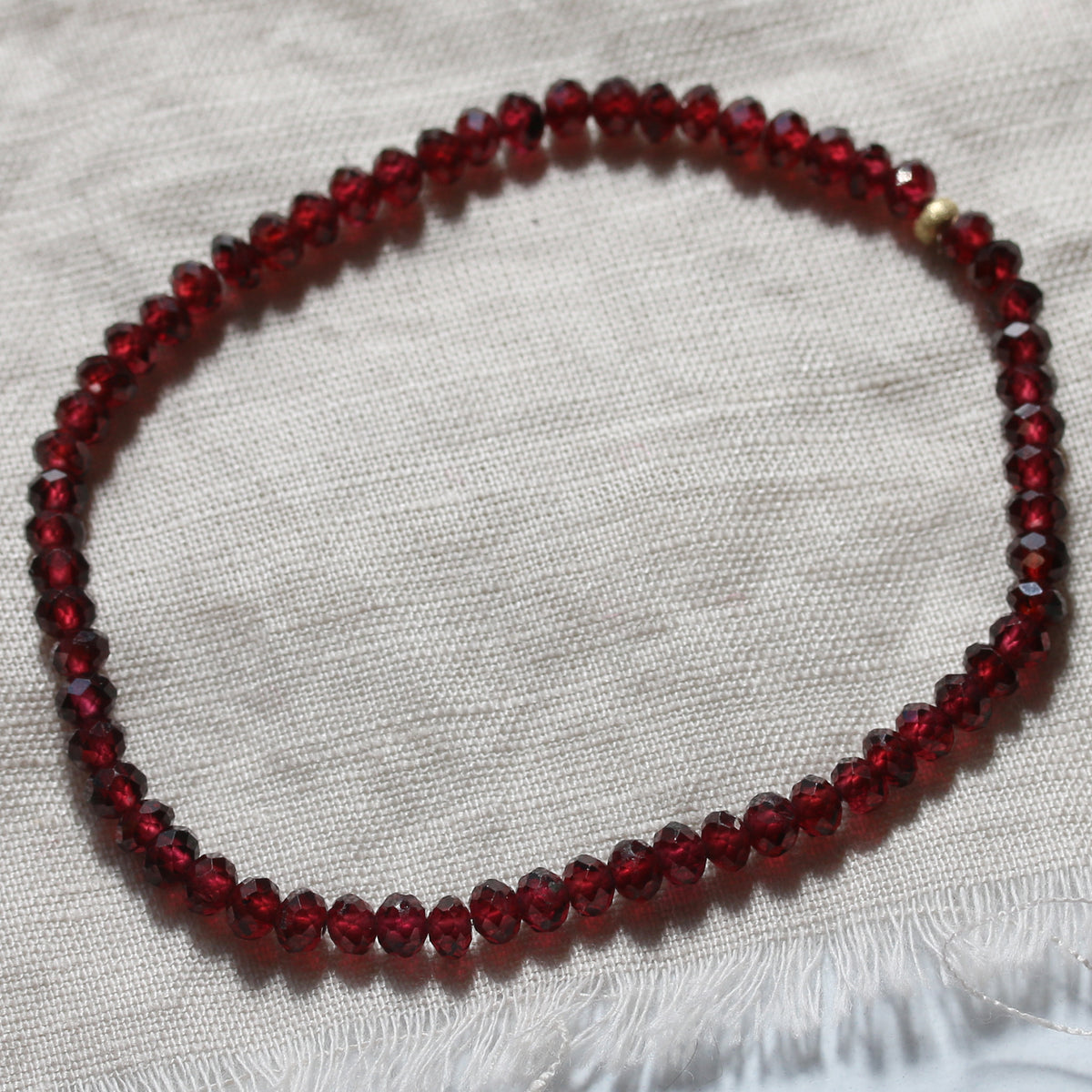 MULLED WINE | GARNET LIMITED EDITION GEM BRACELET