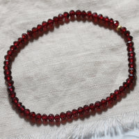 MULLED WINE | GARNET LIMITED EDITION GEM BRACELET