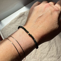 MYSTIC EVERGREEN | GREEN GOLDSTONE LIMITED EDITION GEM BRACELET