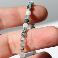 MYSTIC MOSS | MOSS AGATE LIMITED EDITION GEM BRACELET