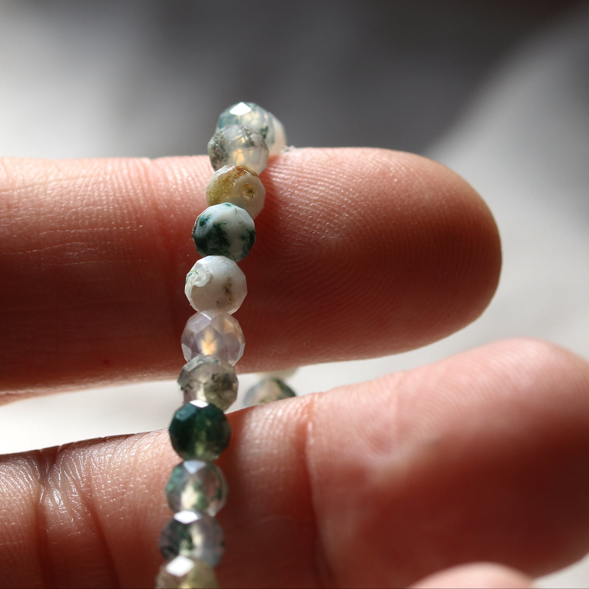 MYSTIC MOSS | MOSS AGATE LIMITED EDITION GEM BRACELET