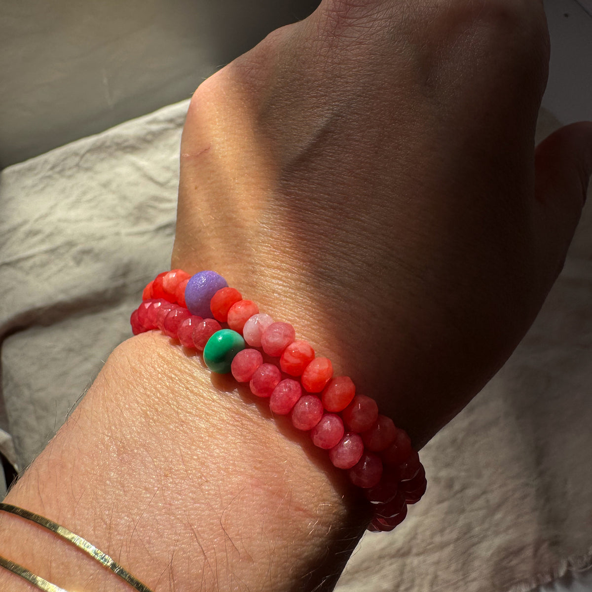 PINK PONY CLUB | LIMITED EDITION GEMSTONE BRACELET