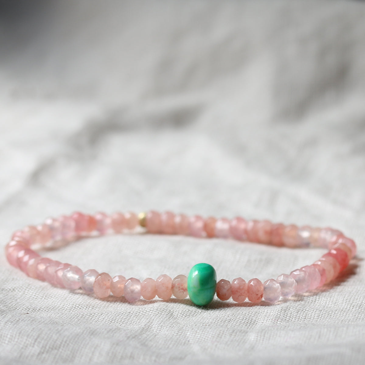 ROSEWATER BLOOM | LIMITED EDITION GEMSTONE BRACELET