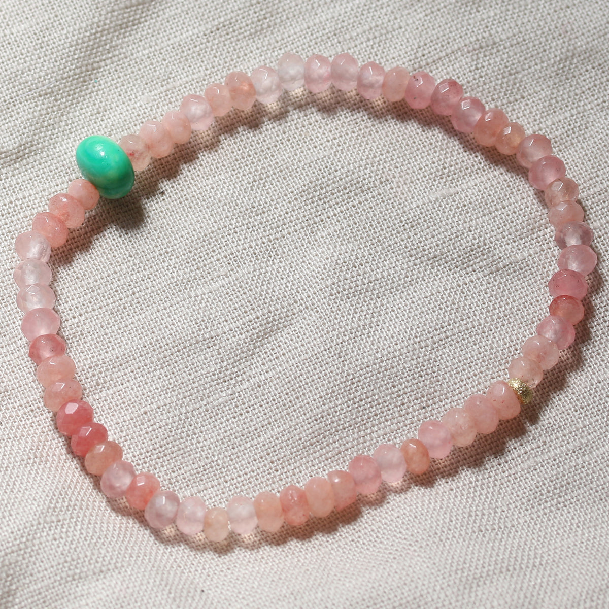 ROSEWATER BLOOM | LIMITED EDITION GEMSTONE BRACELET