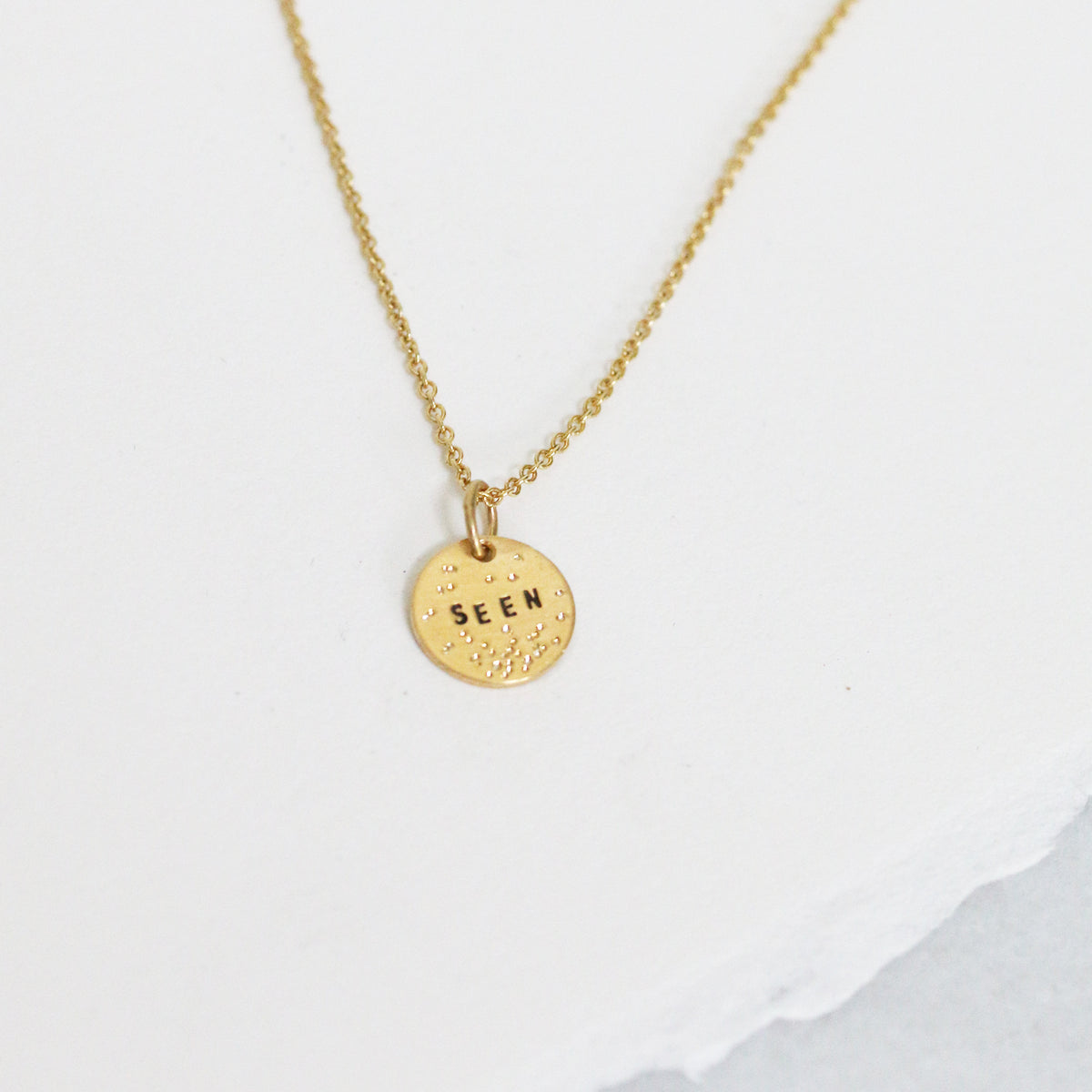 PETITE COIN NECKLACE