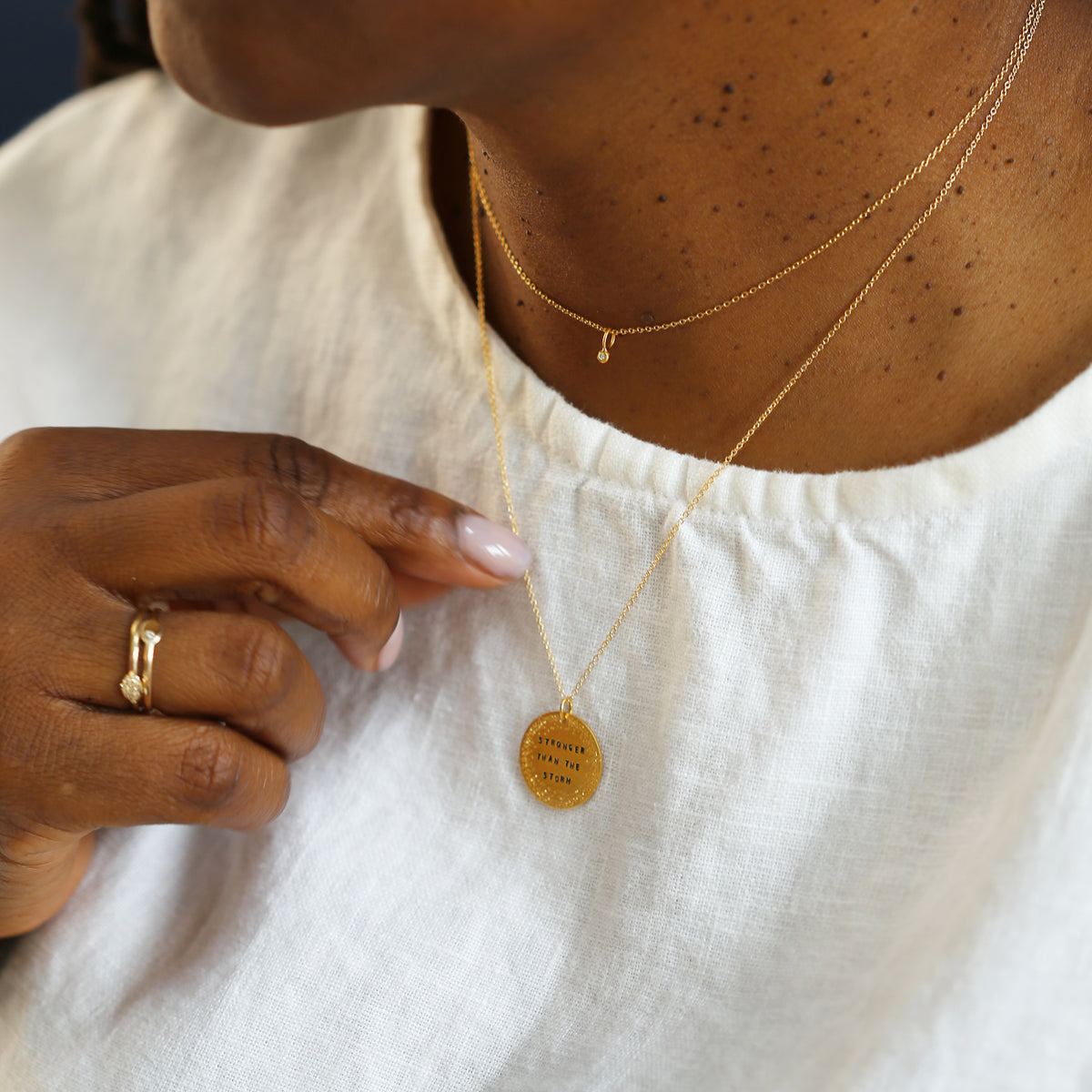 SMALL COIN NECKLACE