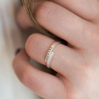 breathe embraced ring on model