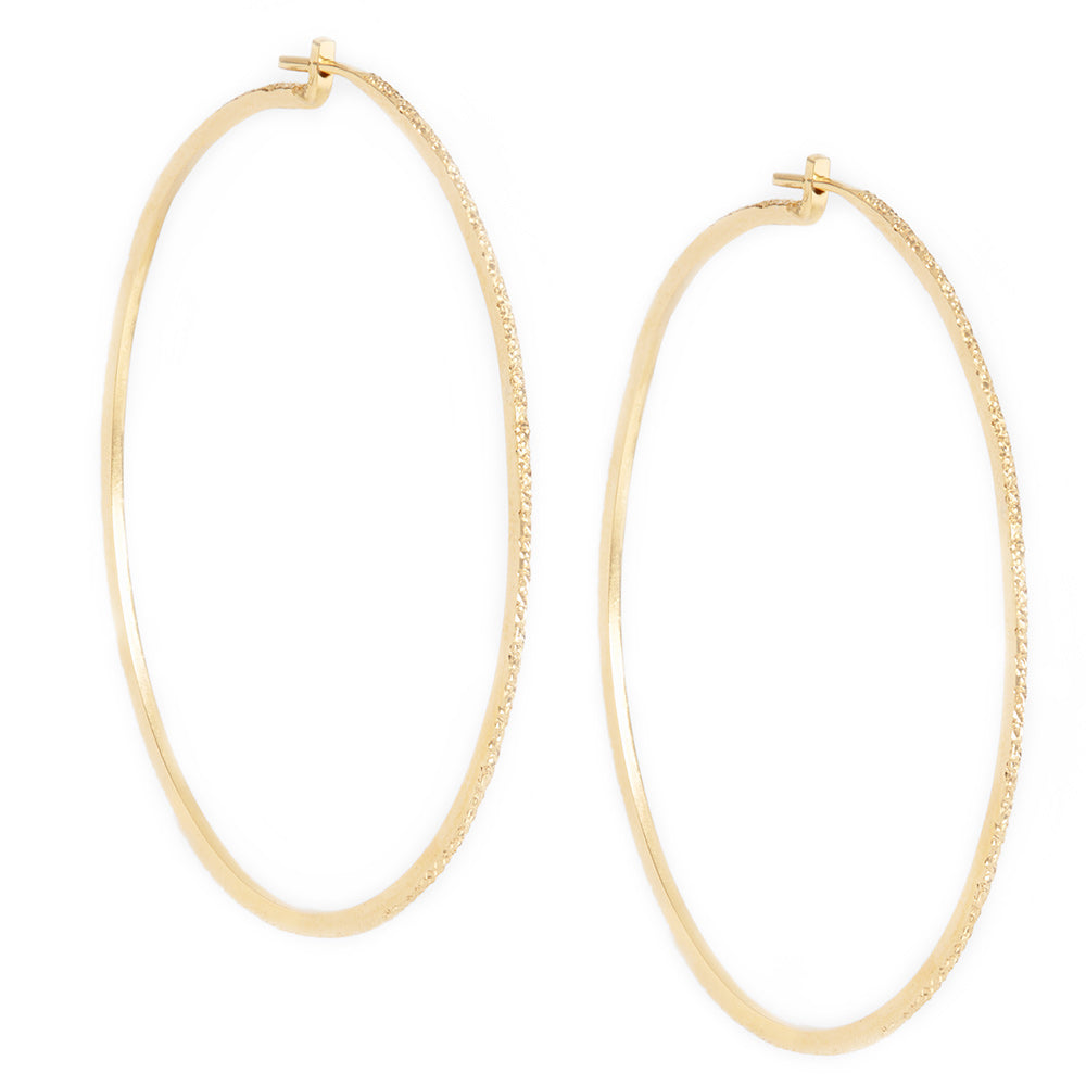 large gold hoops | christina kober
