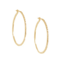 gold medium hoops | christina kober