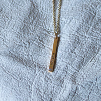 MINI BAR NECKLACE