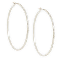 large silver hoops | christina kober
