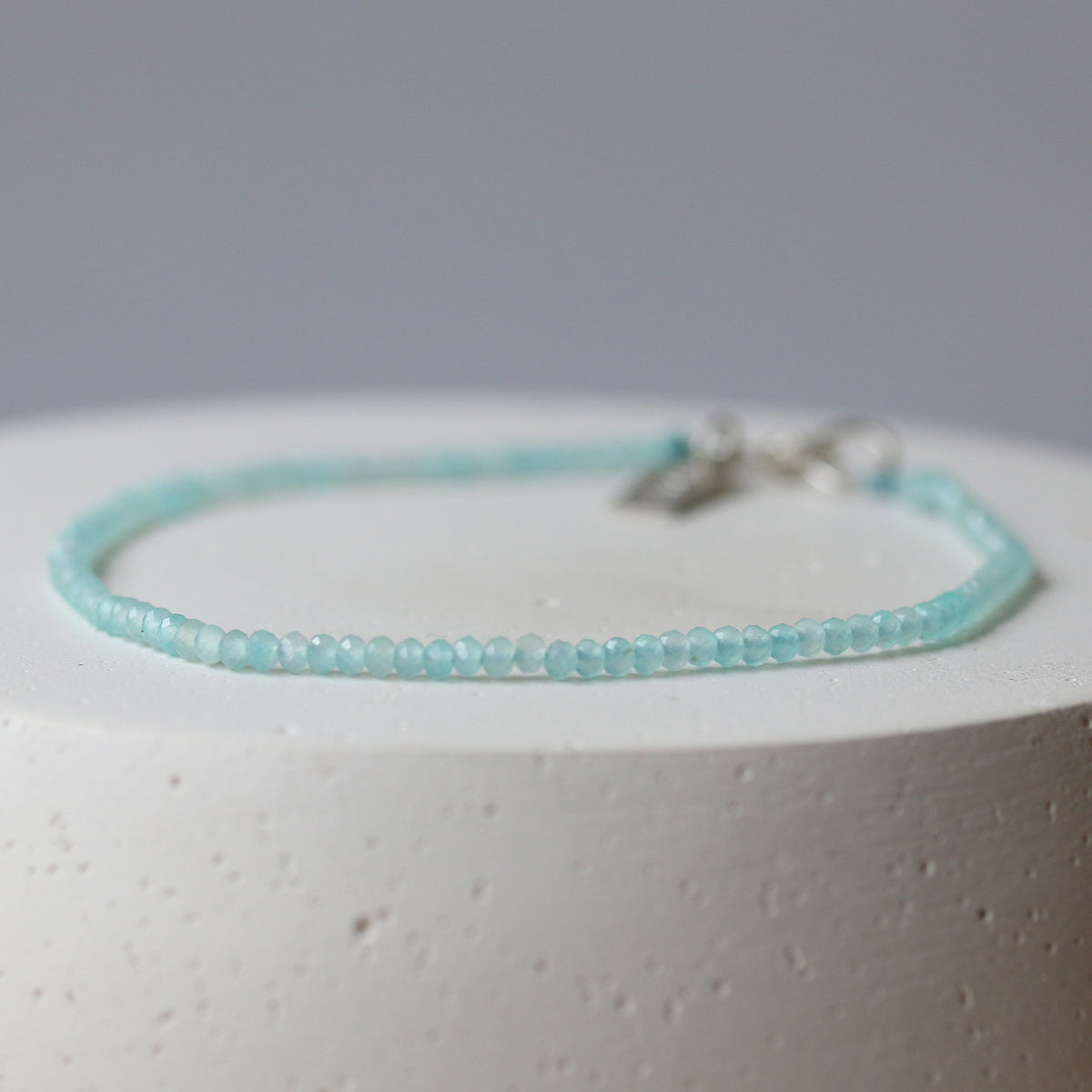 petite gemstone bracelet