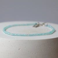 petite gemstone bracelet