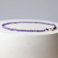 petite gemstone bracelet