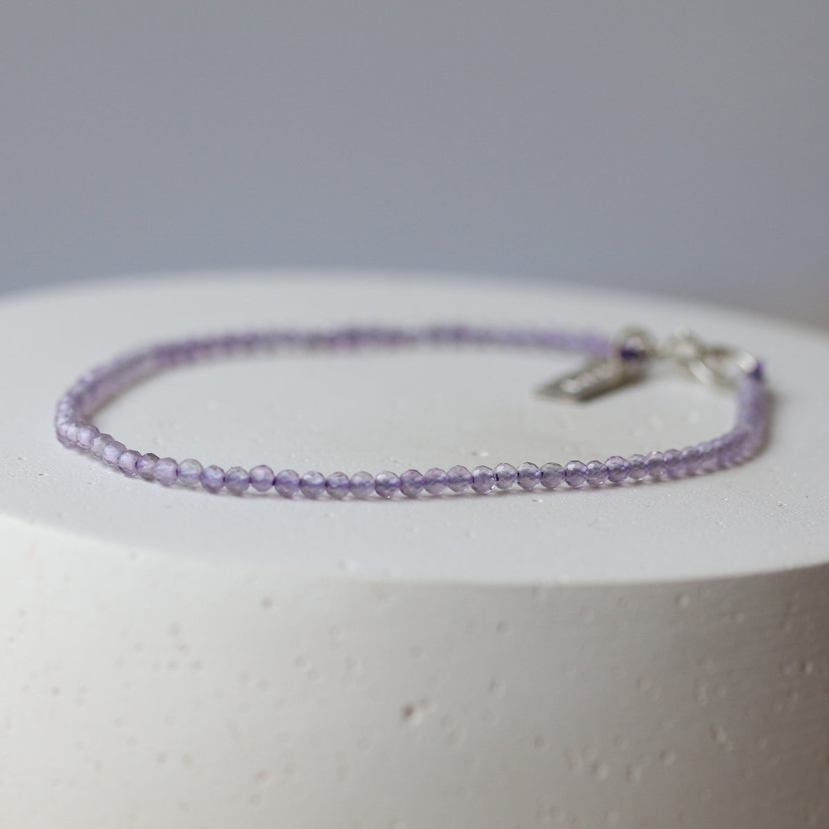 petite gemstone bracelet