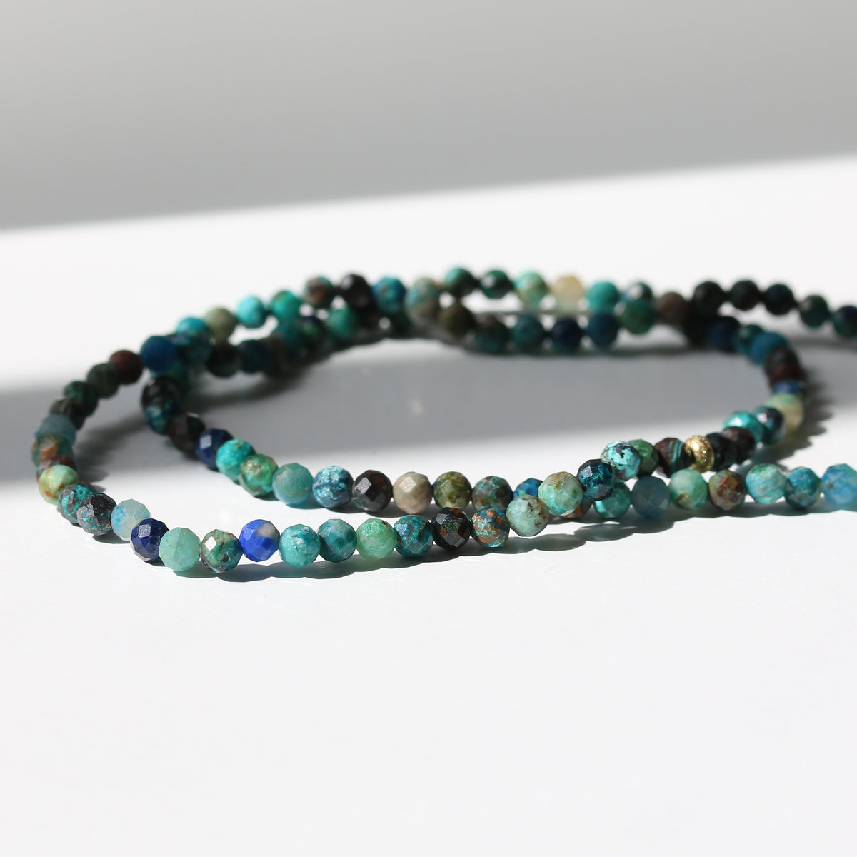 AUTUMN TIDE | CHRYSOCOLLA LIMITED EDITION GEM BRACELET