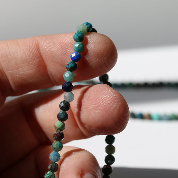 AUTUMN TIDE | CHRYSOCOLLA LIMITED EDITION GEM BRACELET
