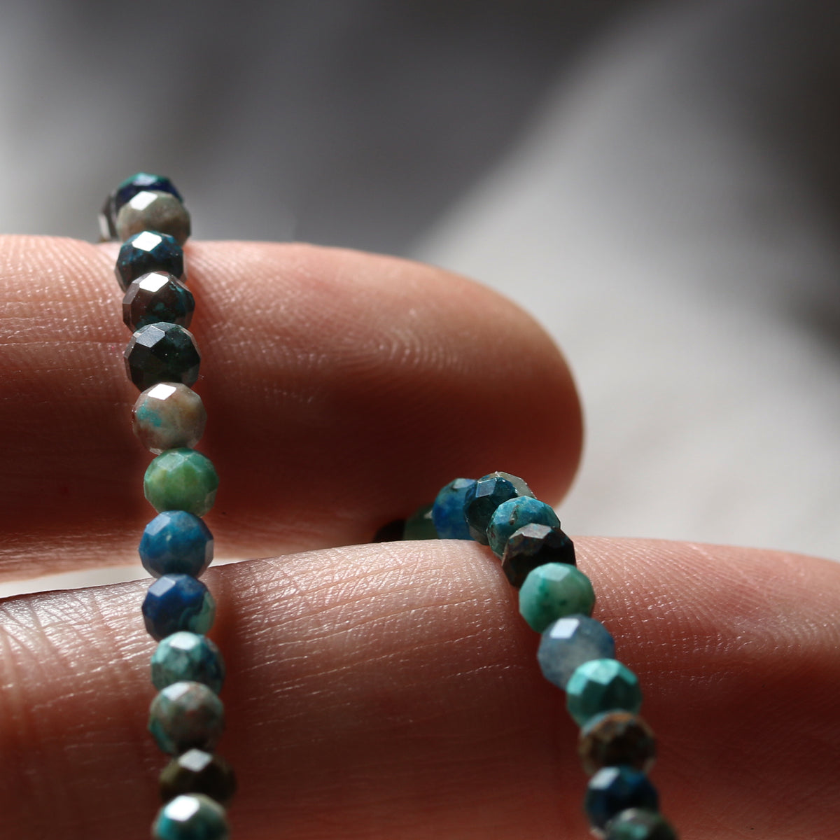 AUTUMN TIDE | CHRYSOCOLLA LIMITED EDITION GEM BRACELET