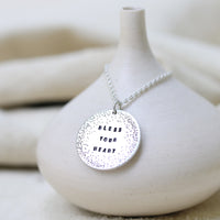 BLESS YOUR HEART | SMALL COIN NECKLACE