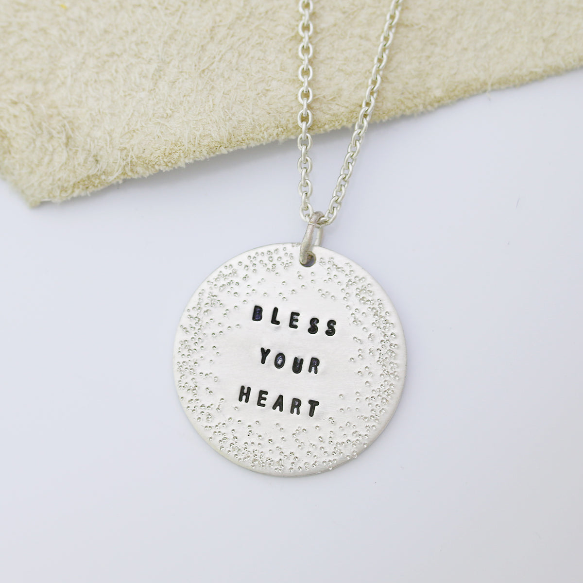 BLESS YOUR HEART | SMALL COIN NECKLACE