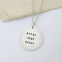 BLESS YOUR HEART | SMALL COIN NECKLACE