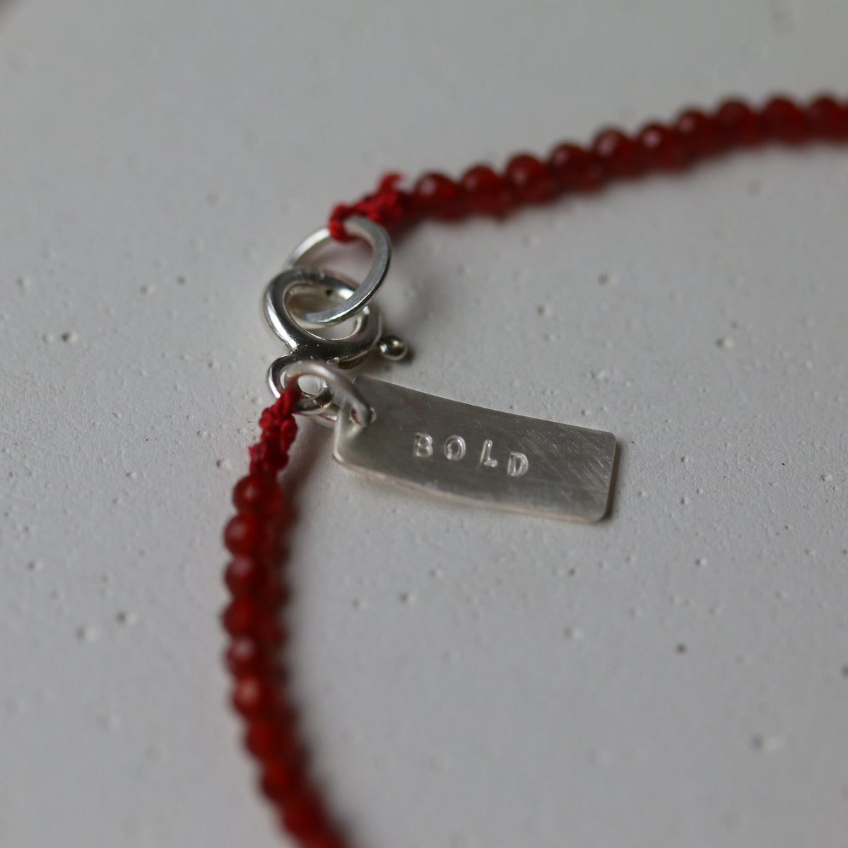 petite gemstone bracelet