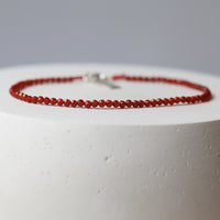 petite gemstone bracelet