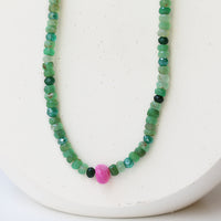 DEFYING GRAVITY | LIMITED EDITION GEMSTONE NECKLACE