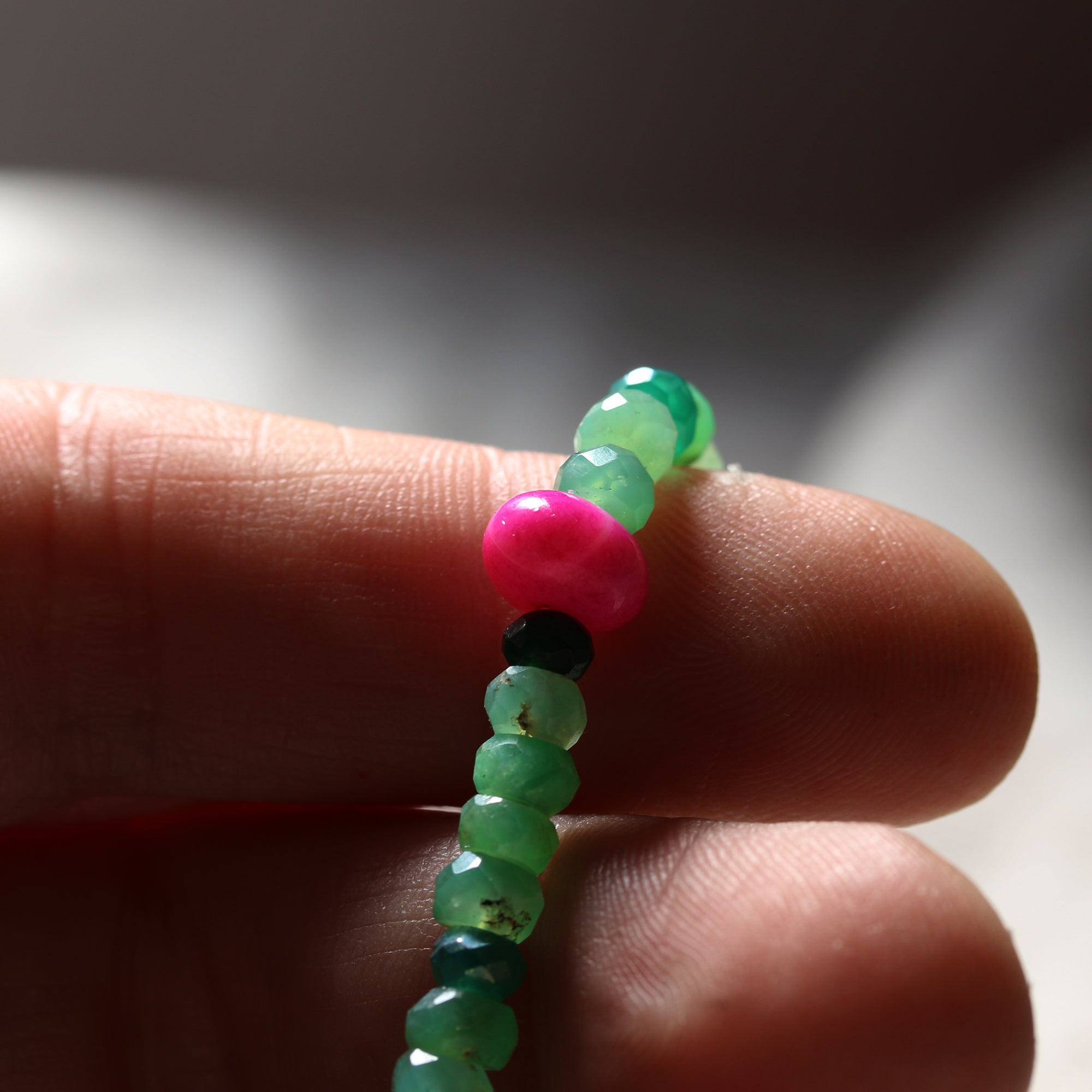 forest green limited edition beaded bracelets – Christina Kober